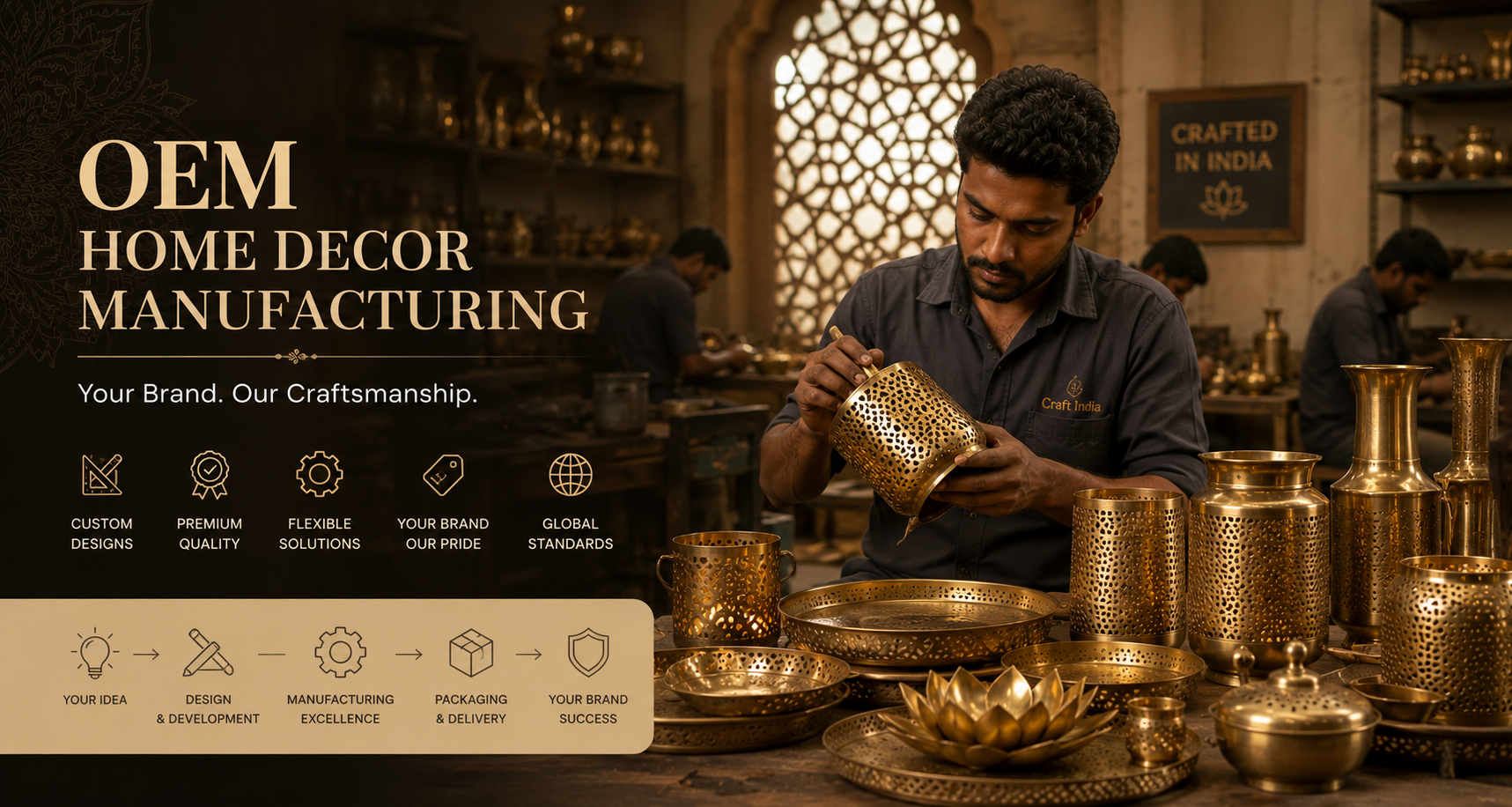 OEM Home Decor Manufacturing in India